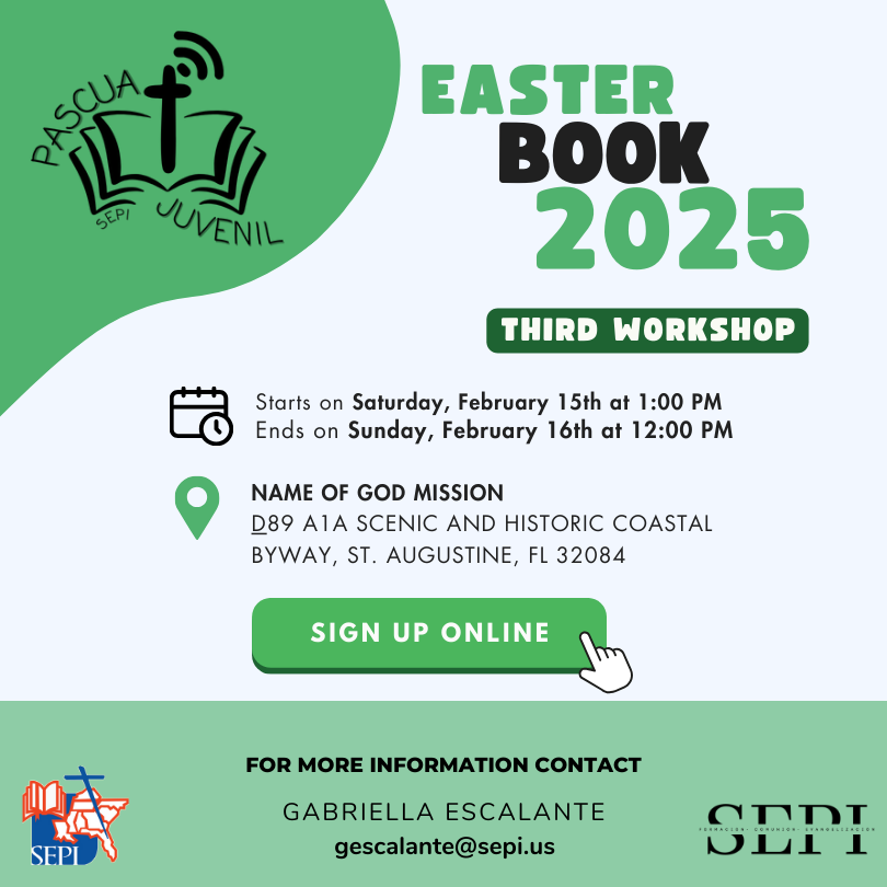 promo for the Easter Book third workshop 2025