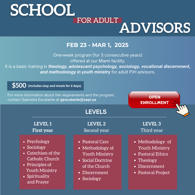 Ad for the school of advisors program 2025