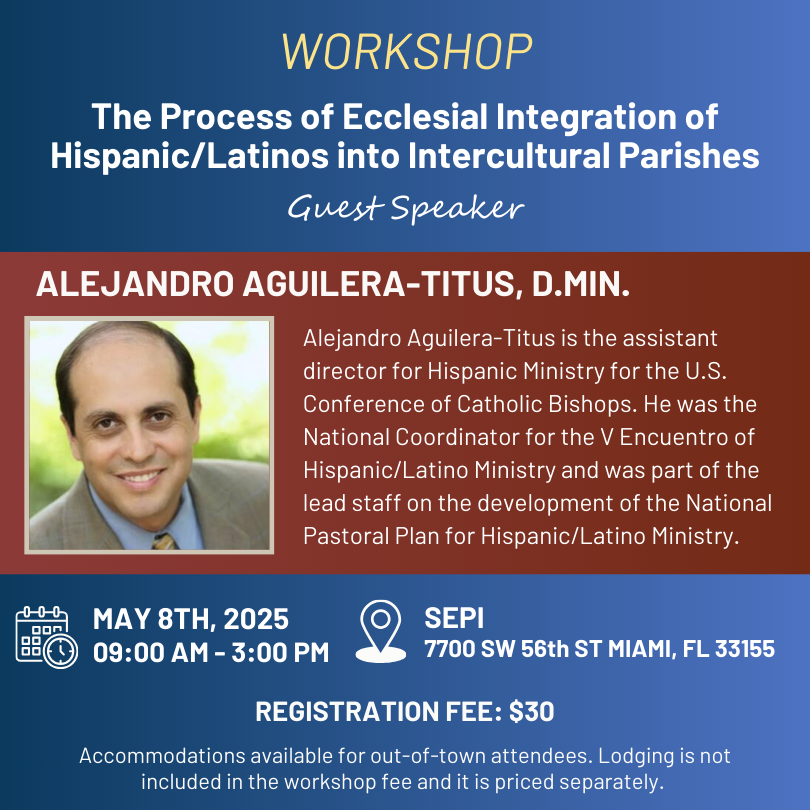 Notice of the ecclesial integration workshop