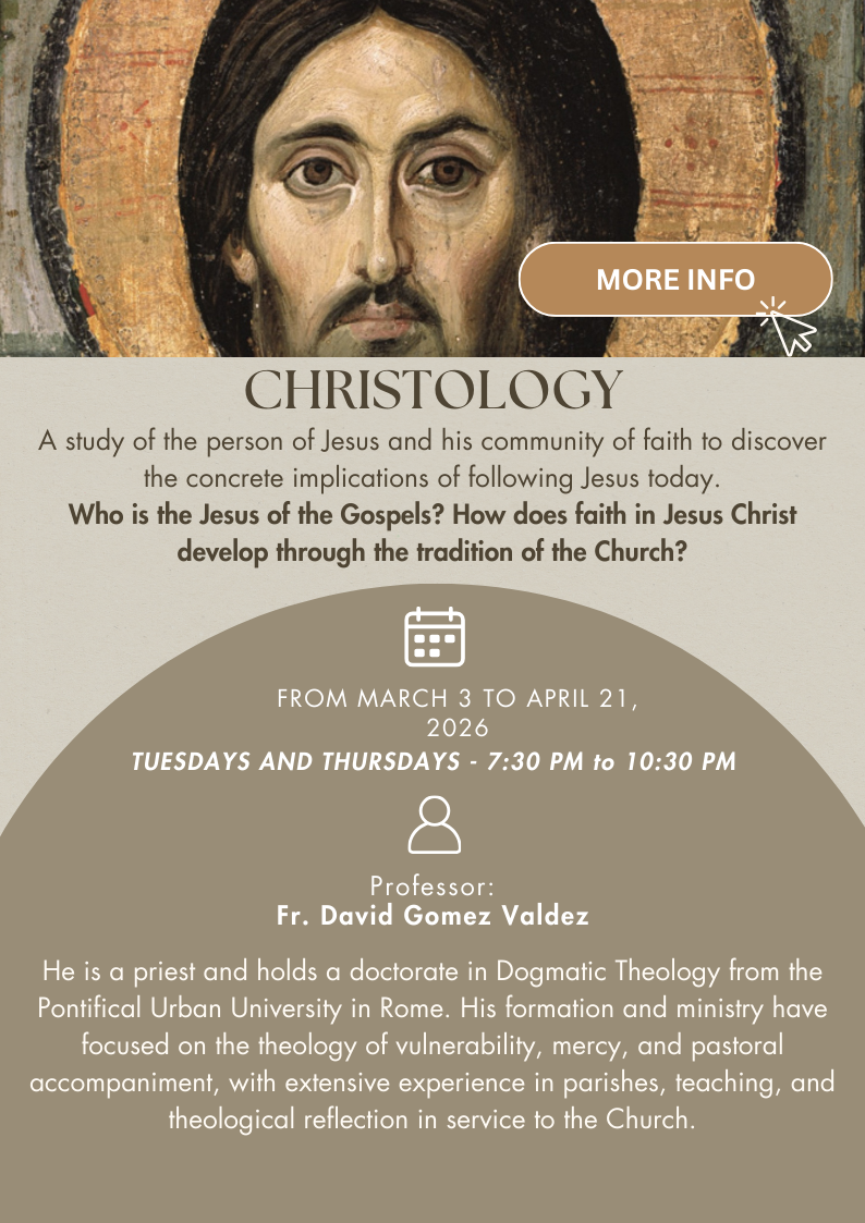 Christology course info