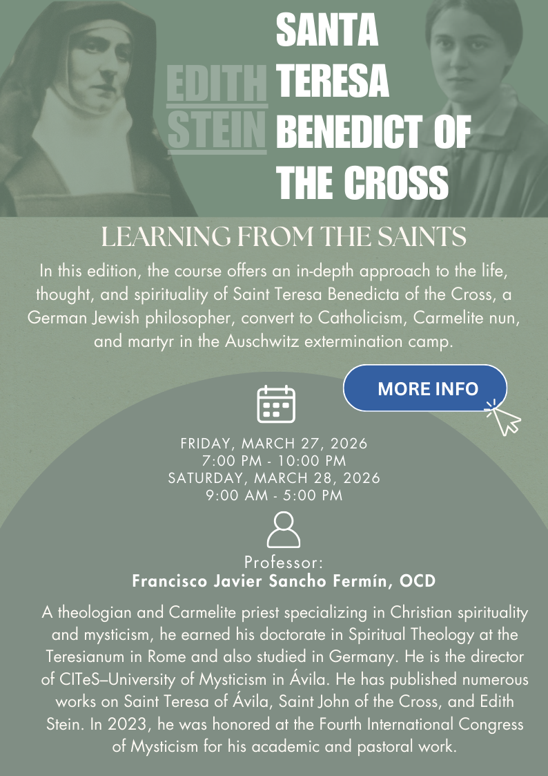Saint Teresa course info