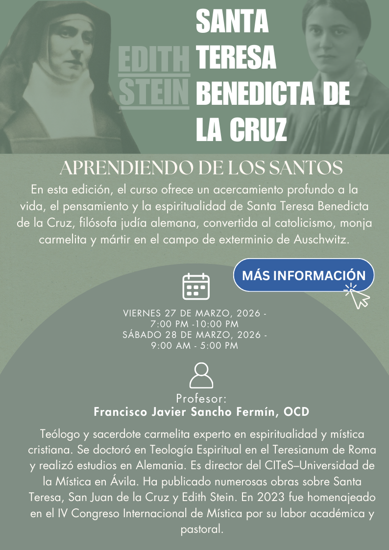 Info del curso de Santa Teresa
