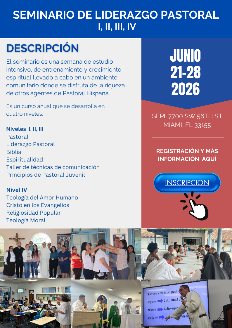 Informacion del seminario de liderazgo pastoral
