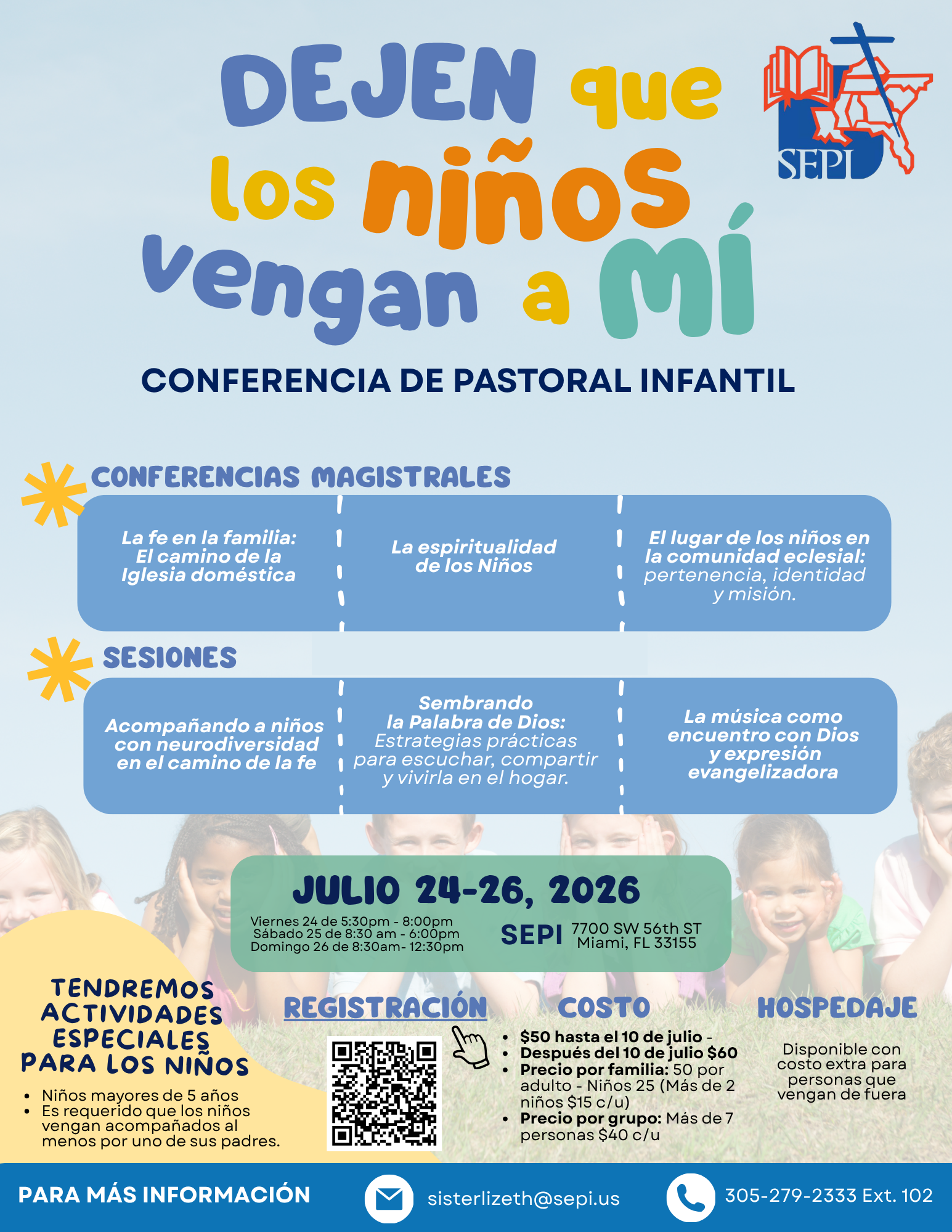 Childrens program conference flyer